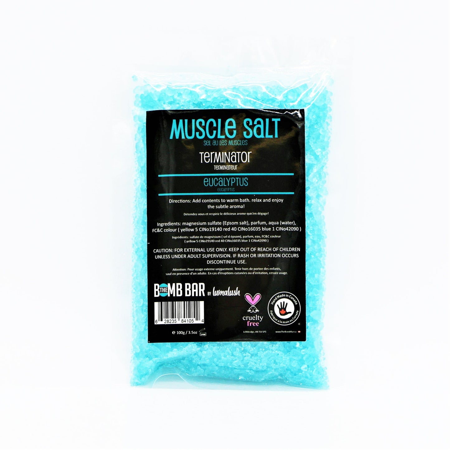 Muscle Salt Soak with Epsom Salt