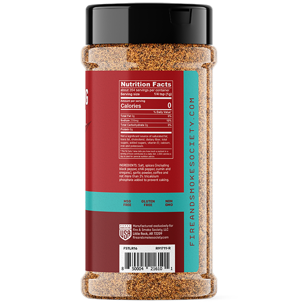 Fire & Smoke Society THUNDERING LONGHORN Beef Rub 12.5oz