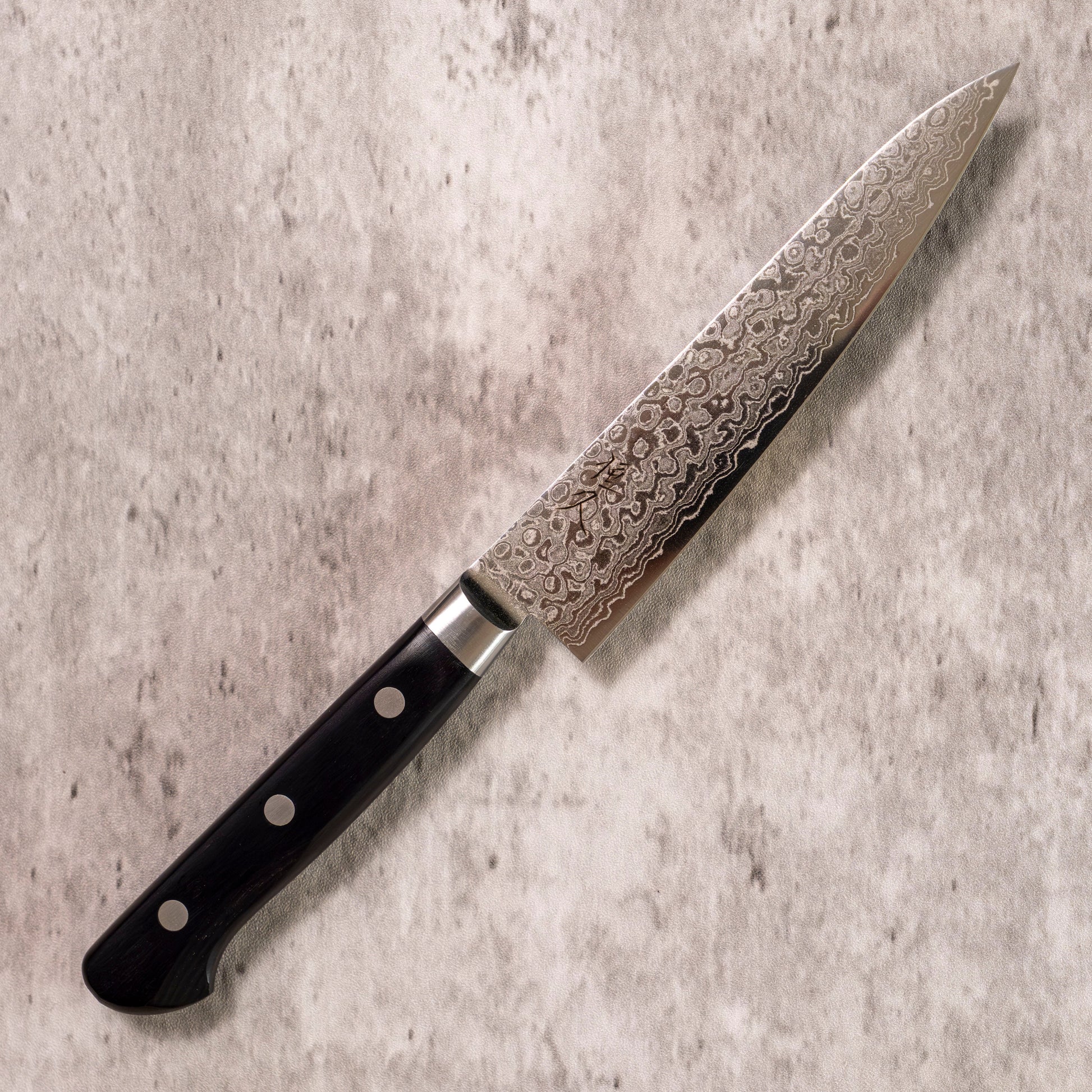 Tsunehisa Damascus AUS-10 135mm Petty SHARP Knife Shop