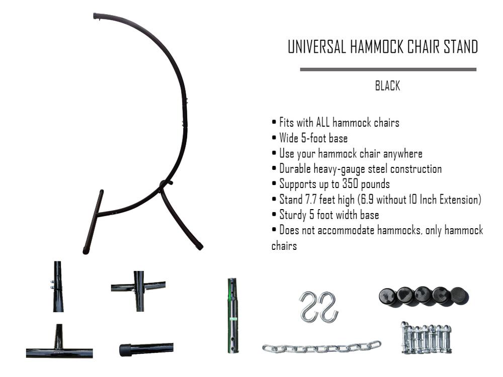 Mayan Hammock Chair with Universal Chair Stand Hammock Universe Canada