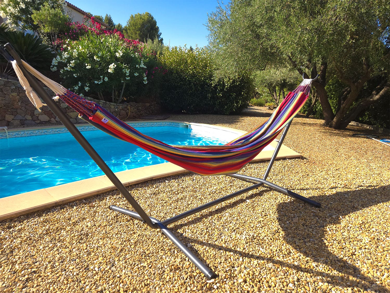 Premium Brazilian Style Double Hammock with Universal Stand Hammock Universe Canada