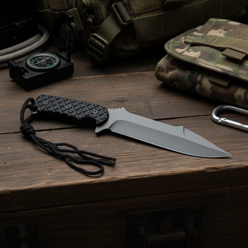12" Bushcraft Hunting Knife Fixed blade