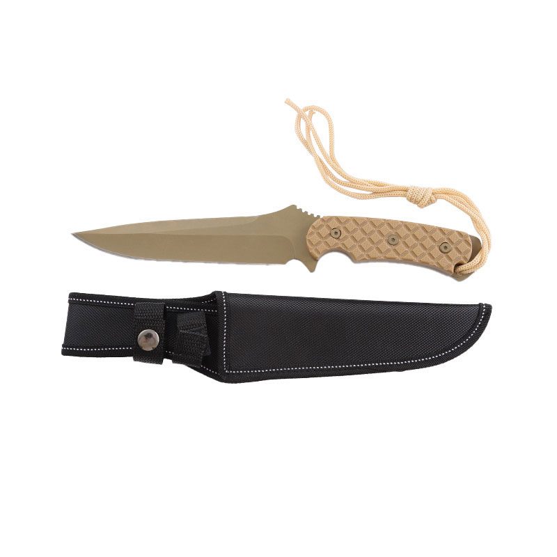 12" Hunting Knife Tan
