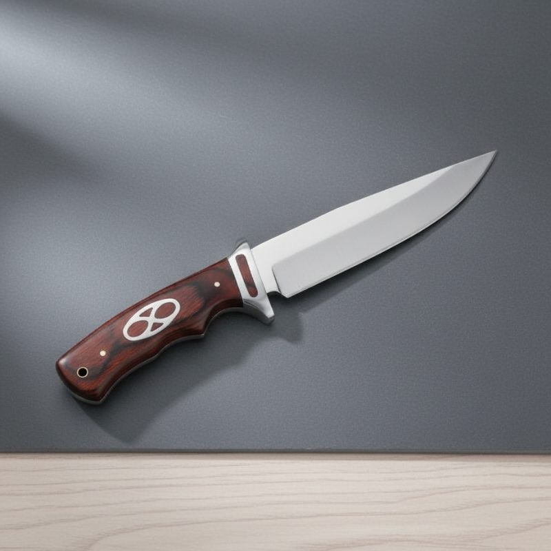 Xtreme Hunting Knife Rosewood Straight