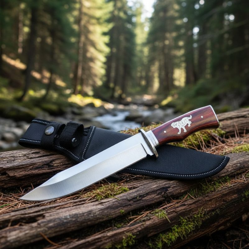 12" Roaring Tiger Hunting Knife Fixed blade