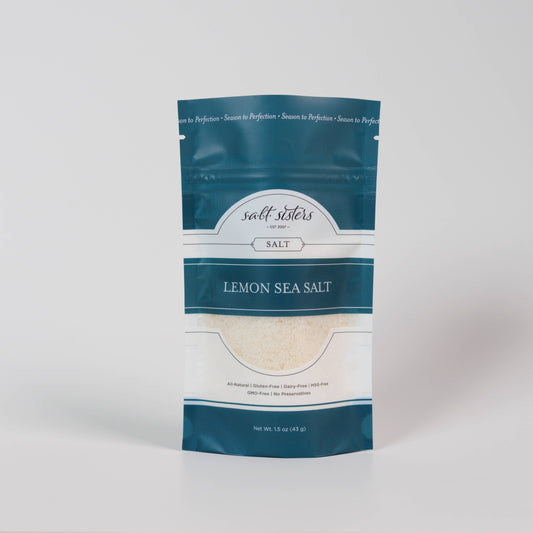 All-Natural Sea Salt - Lemon - 2 oz