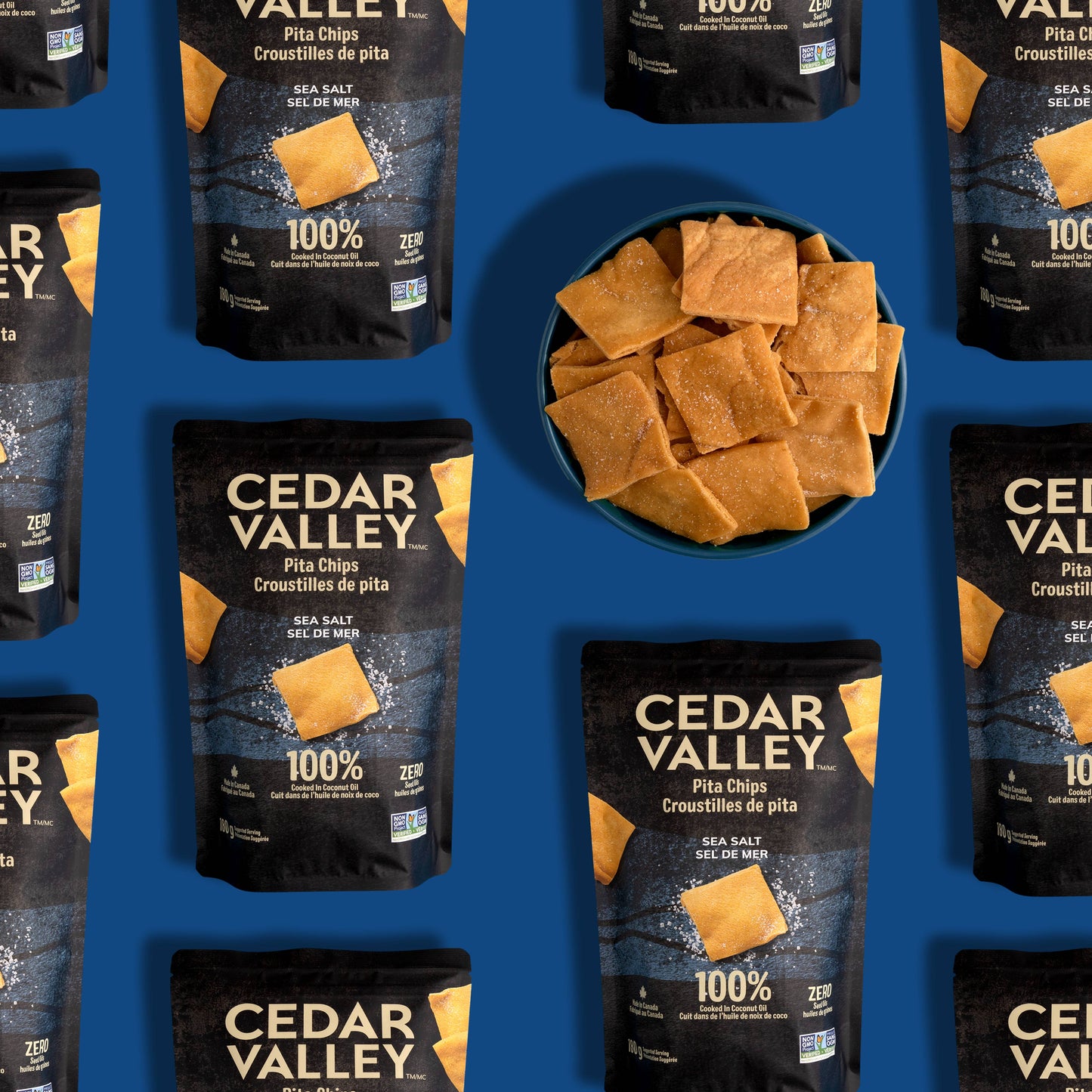 Cedar Valley Sea Salt Pita Chips