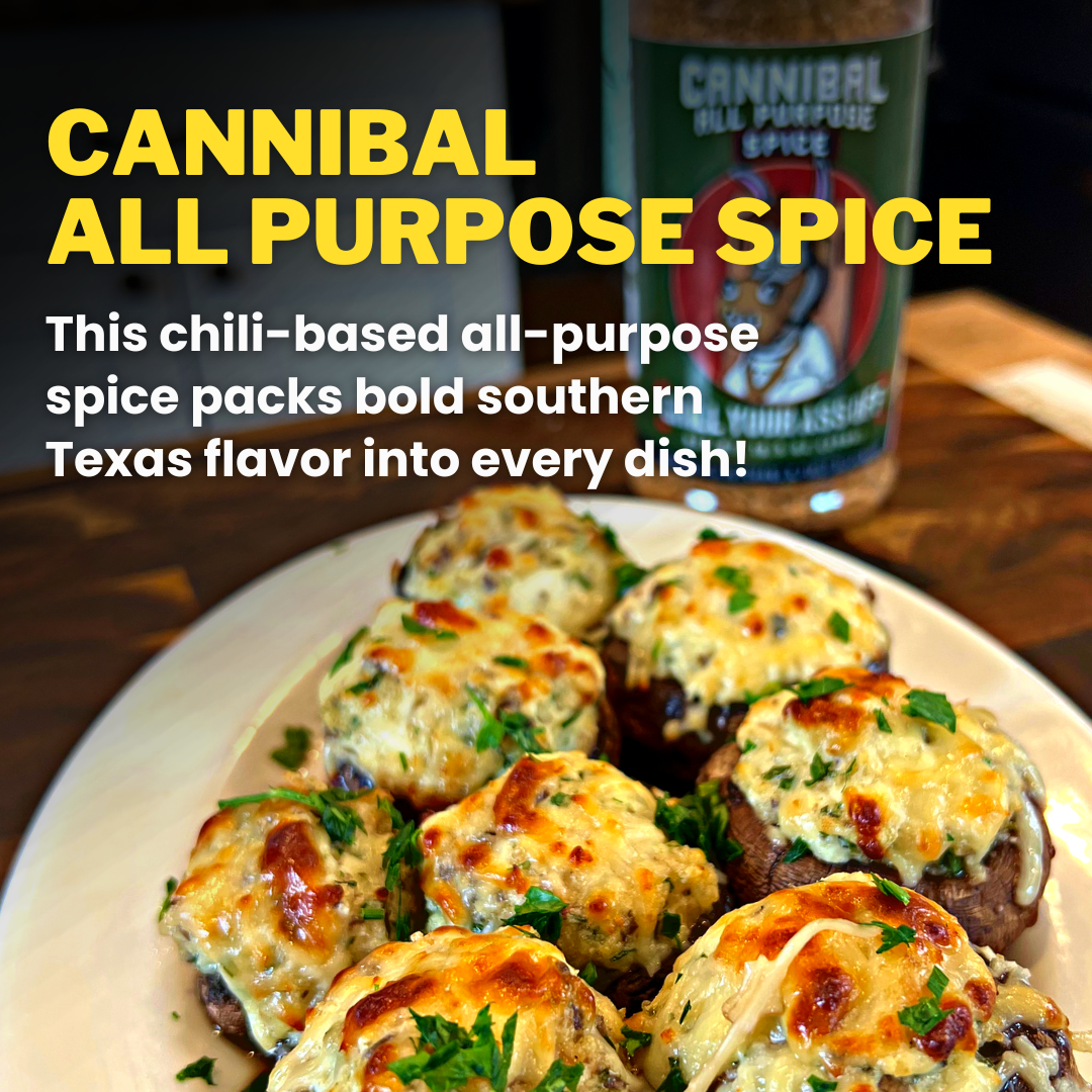 Cannibal All-Purpose Spice – Bold Flavor for Every Meal Grill Your Ass Off - Spices, Rubs, Seasonings, Sauces, Jerky