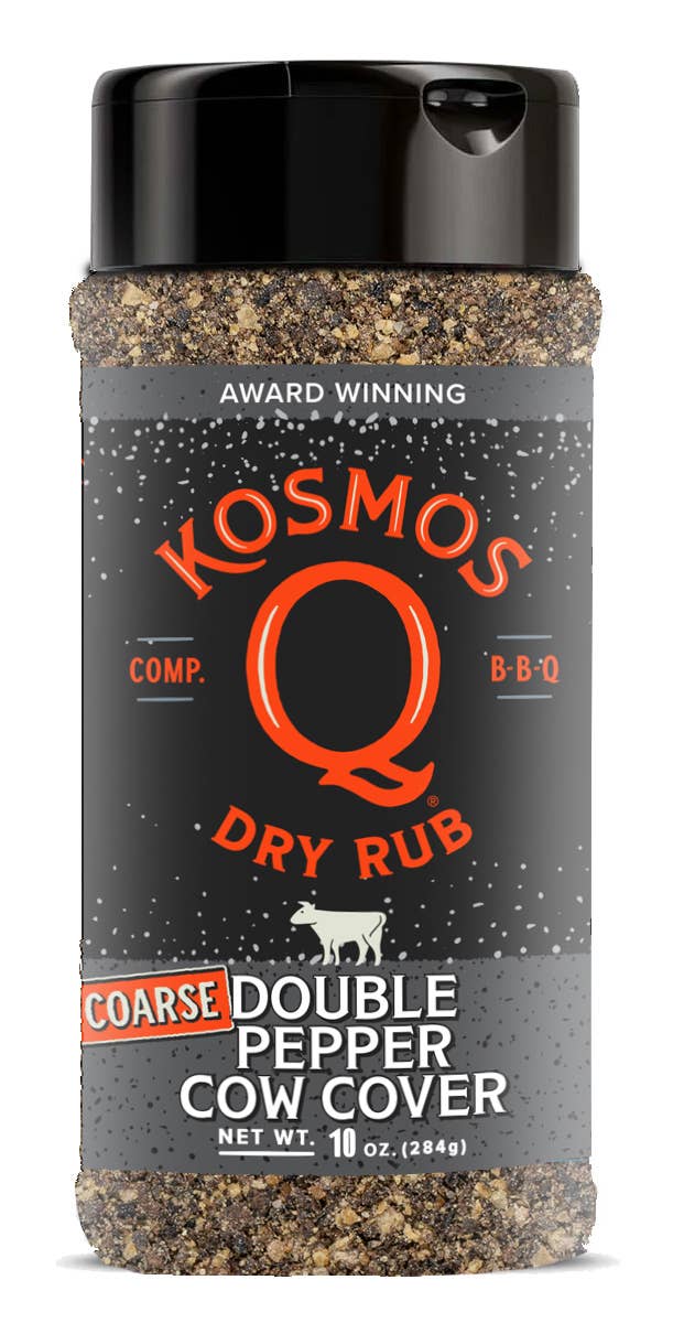 Kosmos Q - Double Pepper COARSE Cow Cover Rub Leapfrog Outdoor
