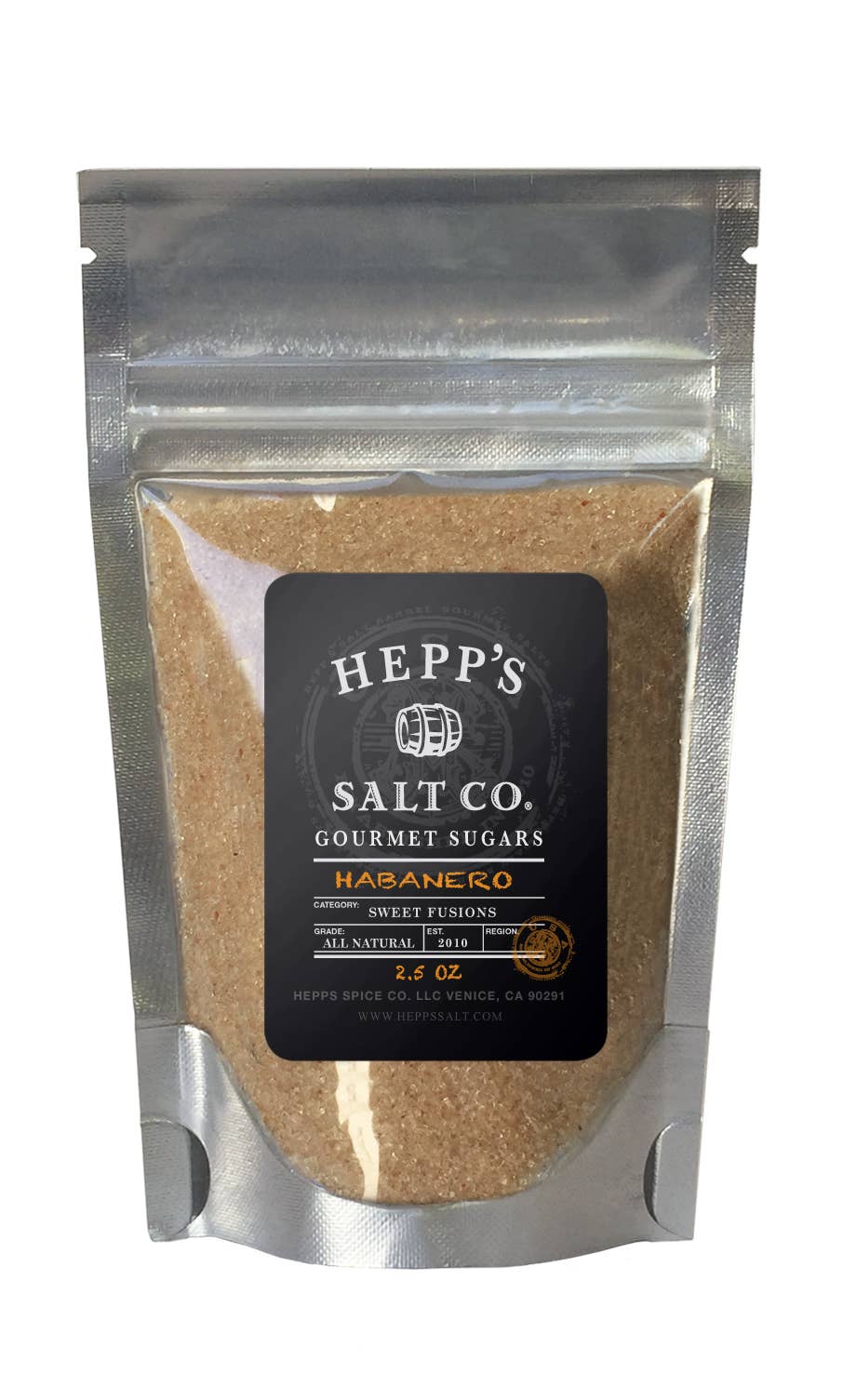 Habanero Infused Cane Sugar HEPP'S Salt Co.