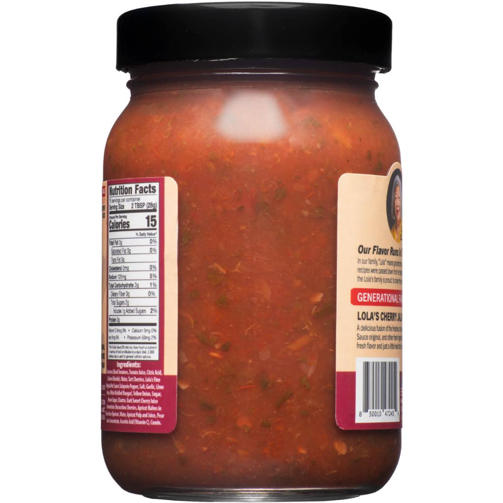 Cherry Jalapeño Salsa 16 oz - Mild