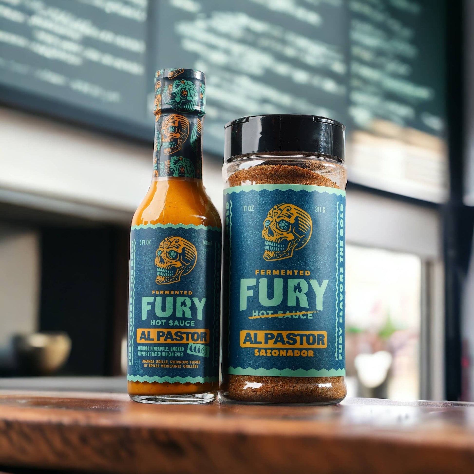 FURY AL PASTOR SAZONADOR - MEXICAN ALL-PURPOSE SEASONING Fury Hot Sauce