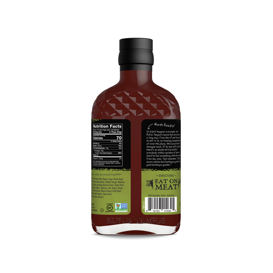 Rufus Teague Smoky Apple BBQ Sauce