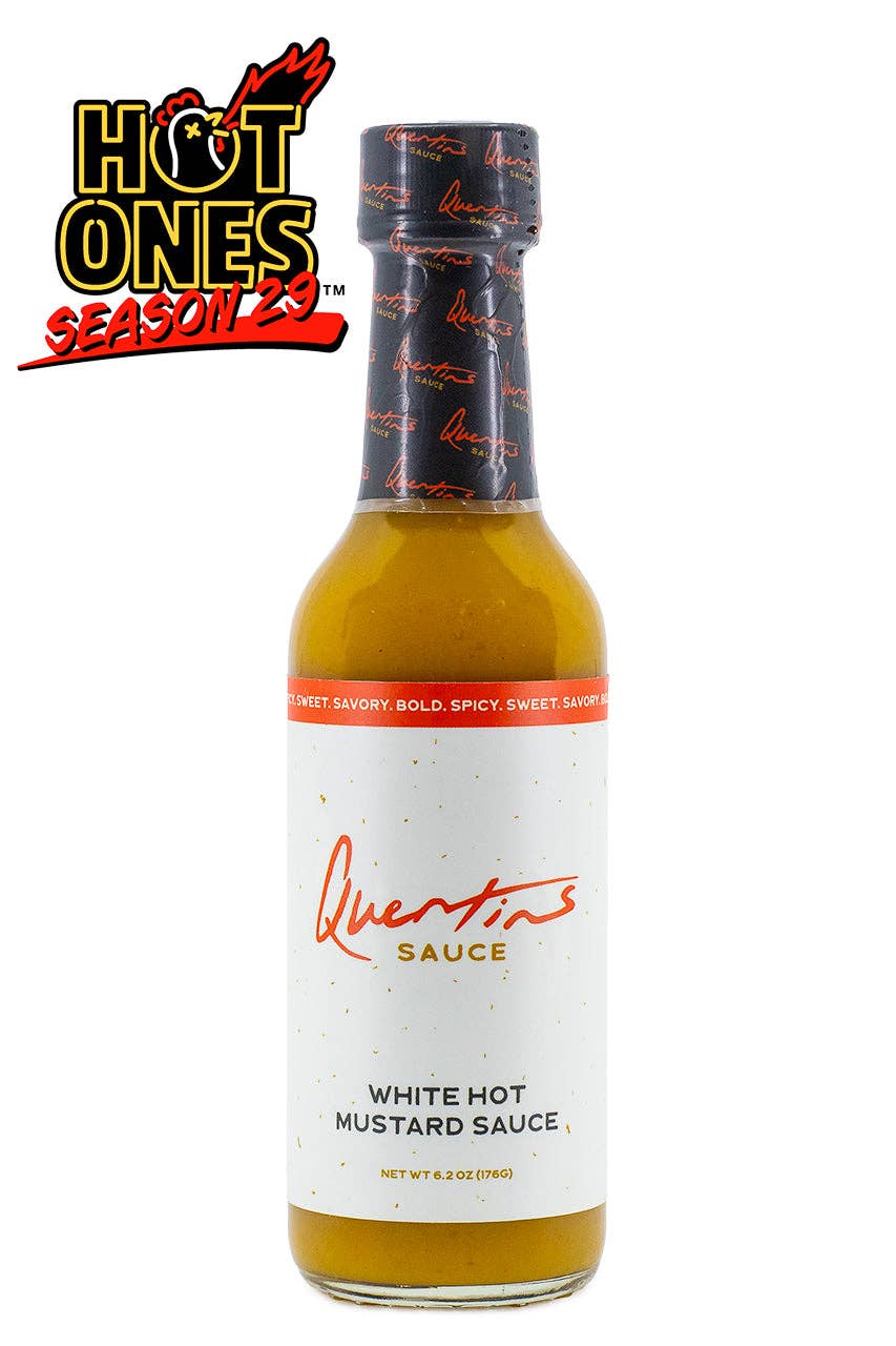 White Hot Mustard Sauce | Quentin's Sauce Heatonist