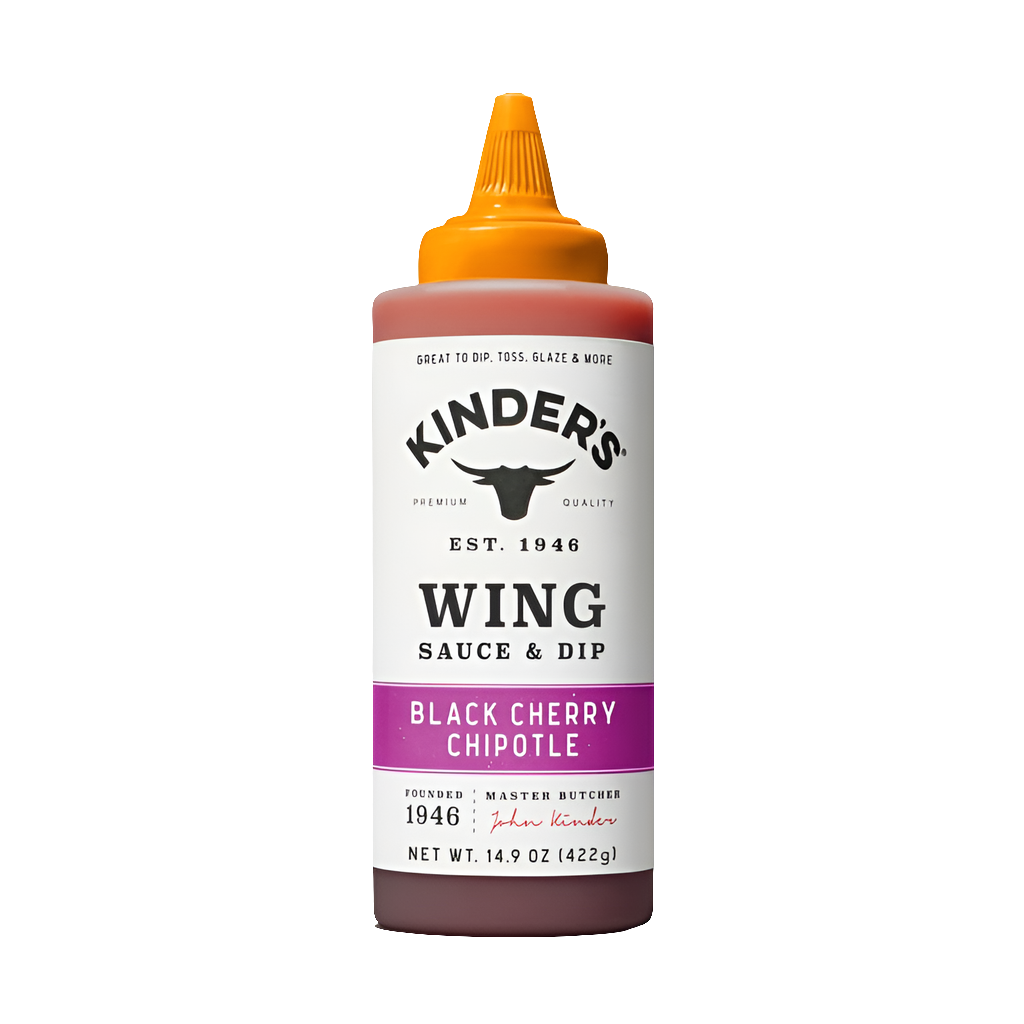Kinder's Black Cherry Chipotle Wing Sauce, 15oz SlobsRus BBQ