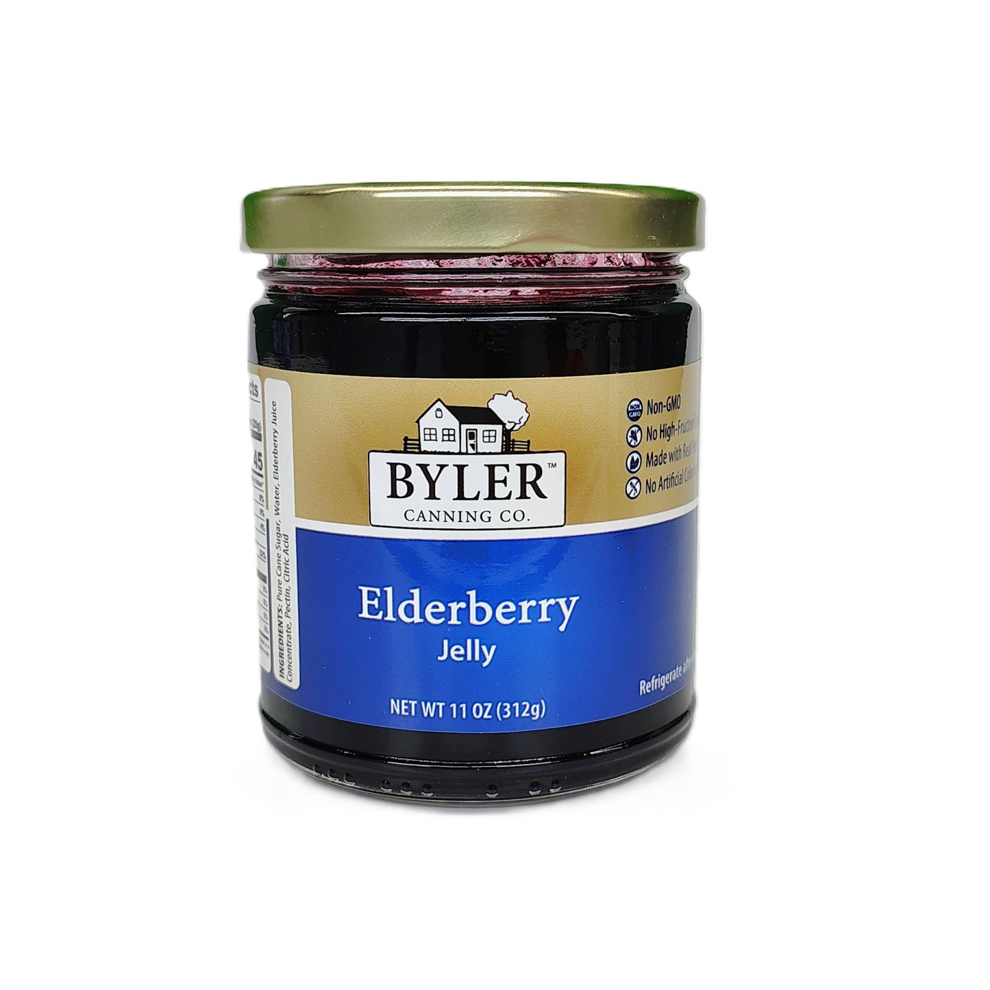 Byler's Elderberry Jelly, 11oz Byler Canning Co.