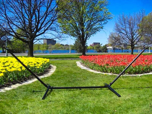 Universal Hammock Stand for Non Spreader Bar Hammocks Hammock Universe Canada