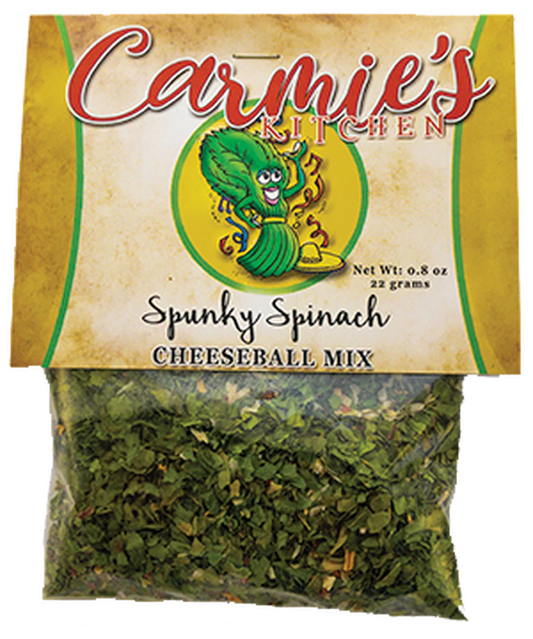 Spunky Spinach Appetizer Cheeseball