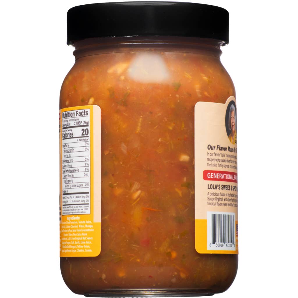 Sweet & Spicy Mango Salsa 16 oz - Mild