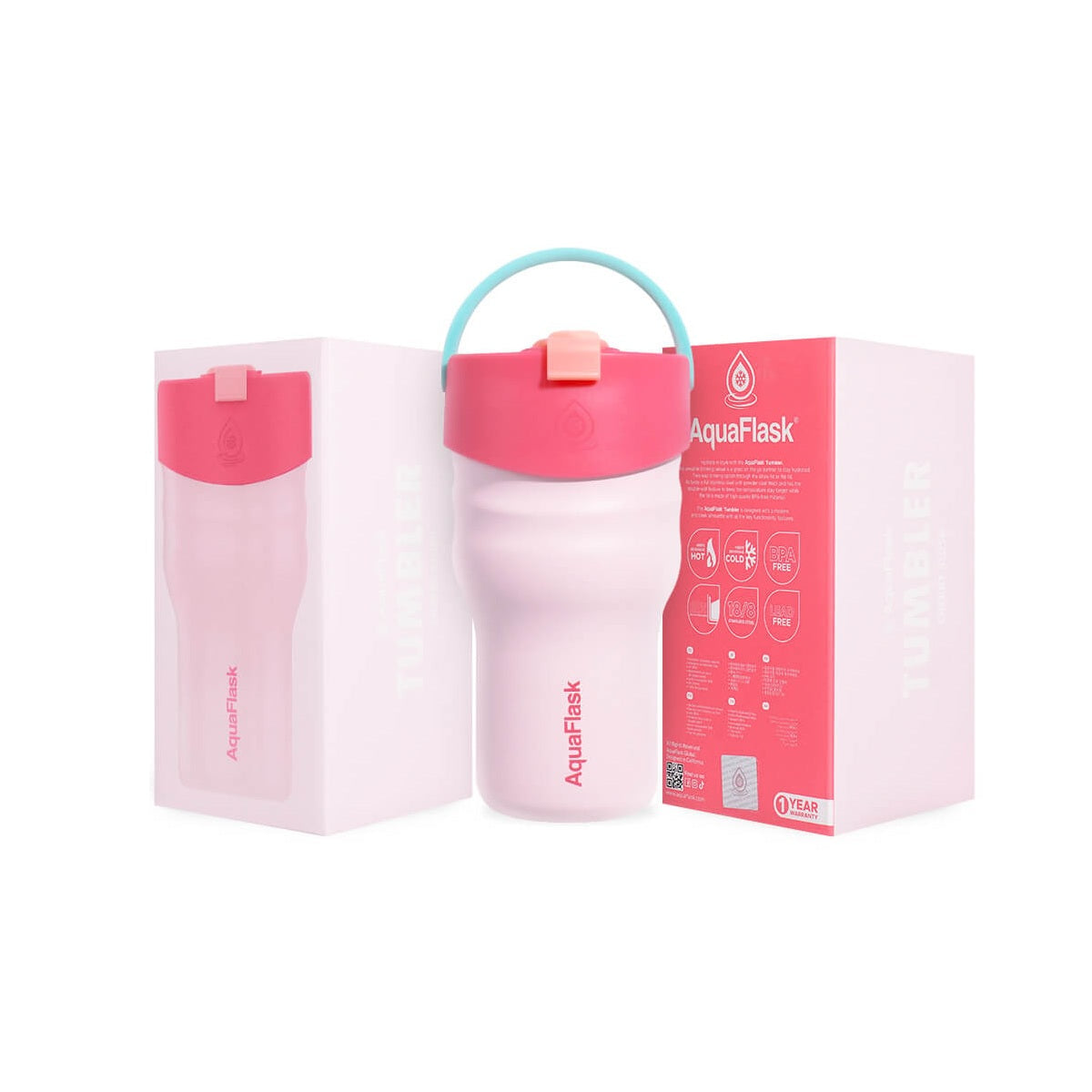 Aqua Flask 20oz – Stainless Steel Tumbler, Vacuum Insulated, Hot & Cold, Leak Proof aquaflaskcanada