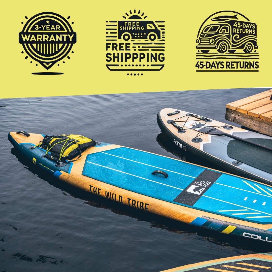 Columbia S 12'6 Blue - Inflatable Paddleboard The Wild Tribe