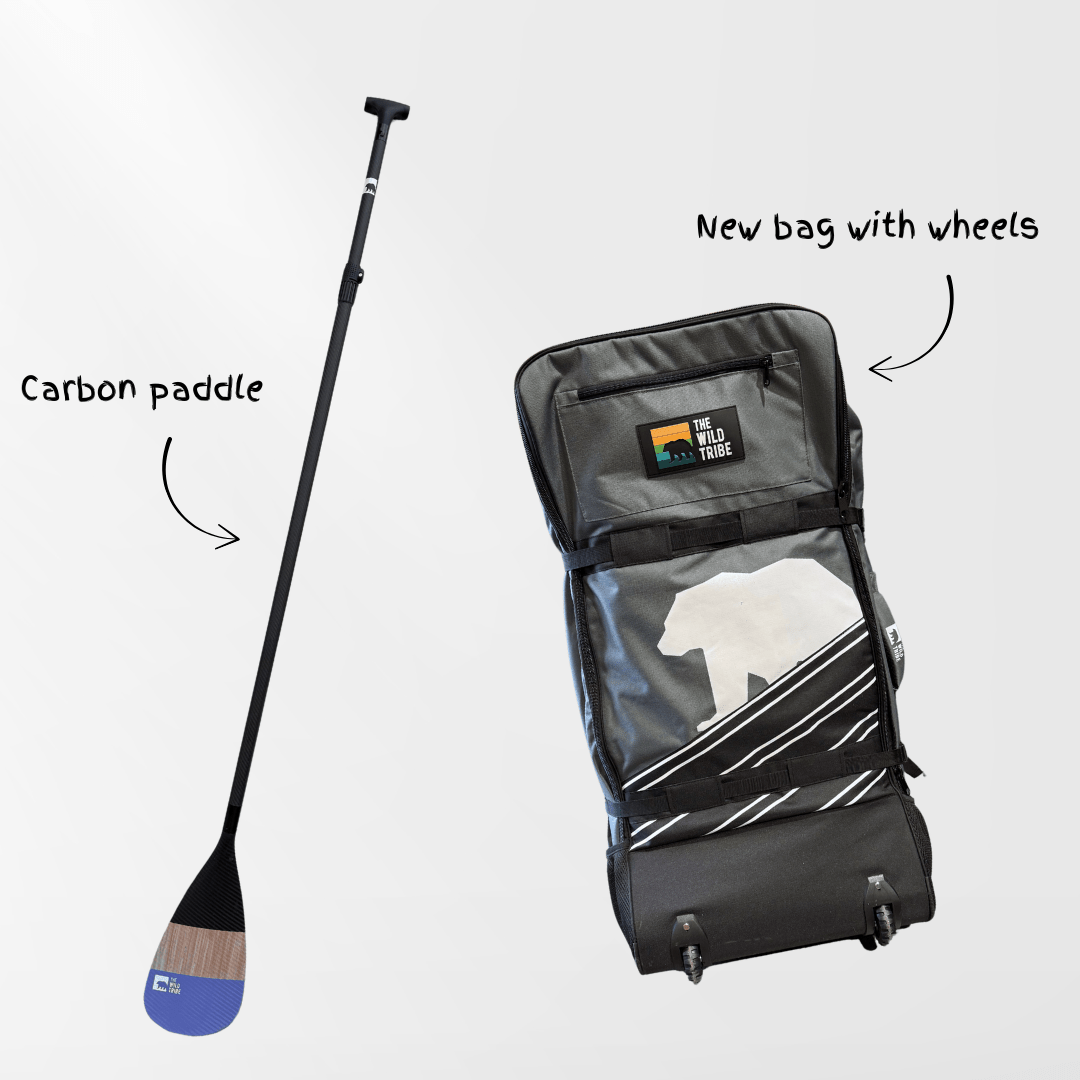 Columbia S 12'6 Blue - Inflatable Paddleboard The Wild Tribe