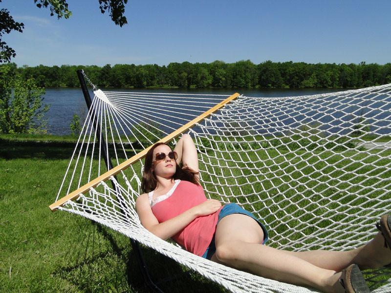 Cotton Rope Hammock - Double Hammock Universe Canada
