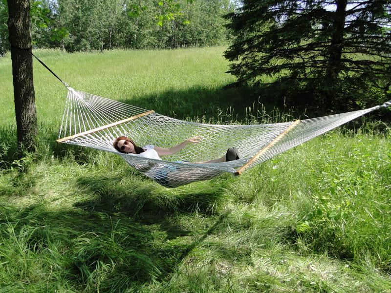 Cotton Rope Hammock - Double Hammock Universe Canada