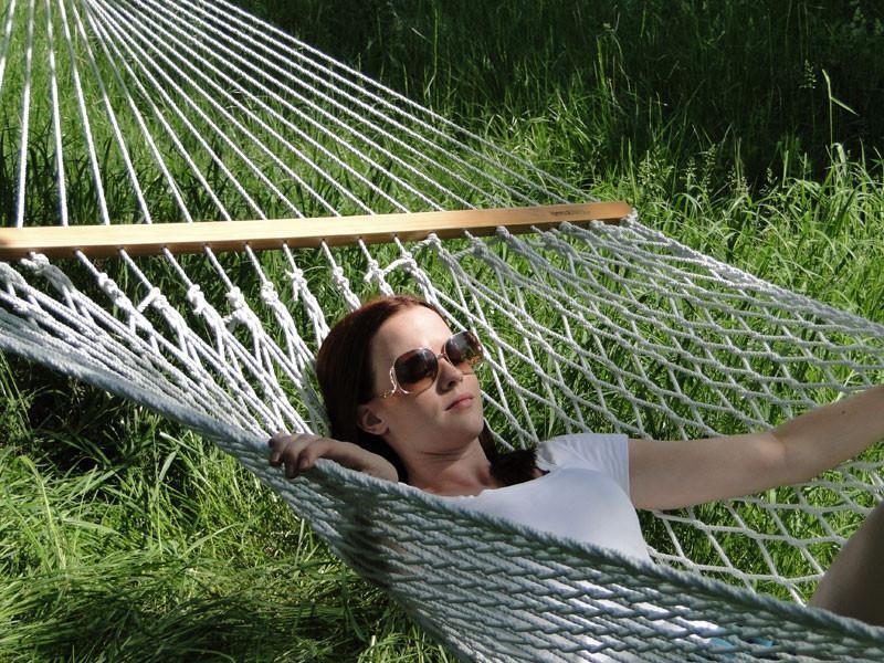 Cotton Rope Hammock - Double Hammock Universe Canada