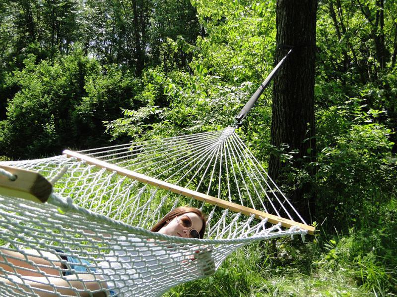 Cotton Rope Hammock - Double Hammock Universe Canada