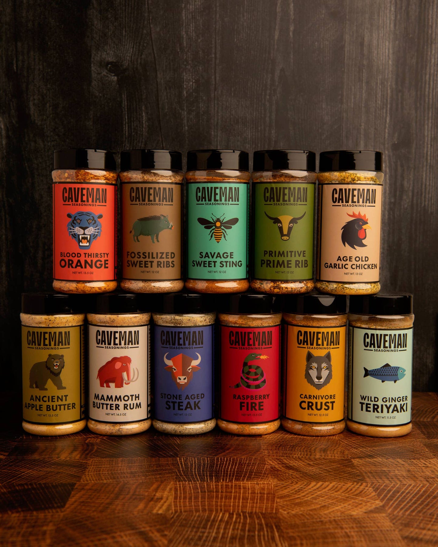 Raspberry Fire Seasoning Rub Caveman Seasonings