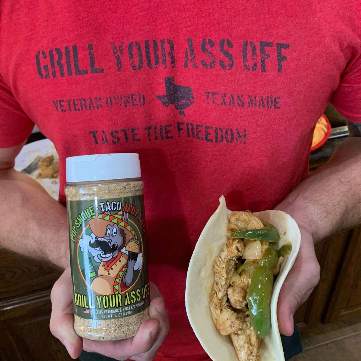 Pop Smoke Taco & Fajita Seasoning – Bold Tex-Mex Flavor Grill Your Ass Off - Spices, Rubs, Seasonings, Sauces, Jerky