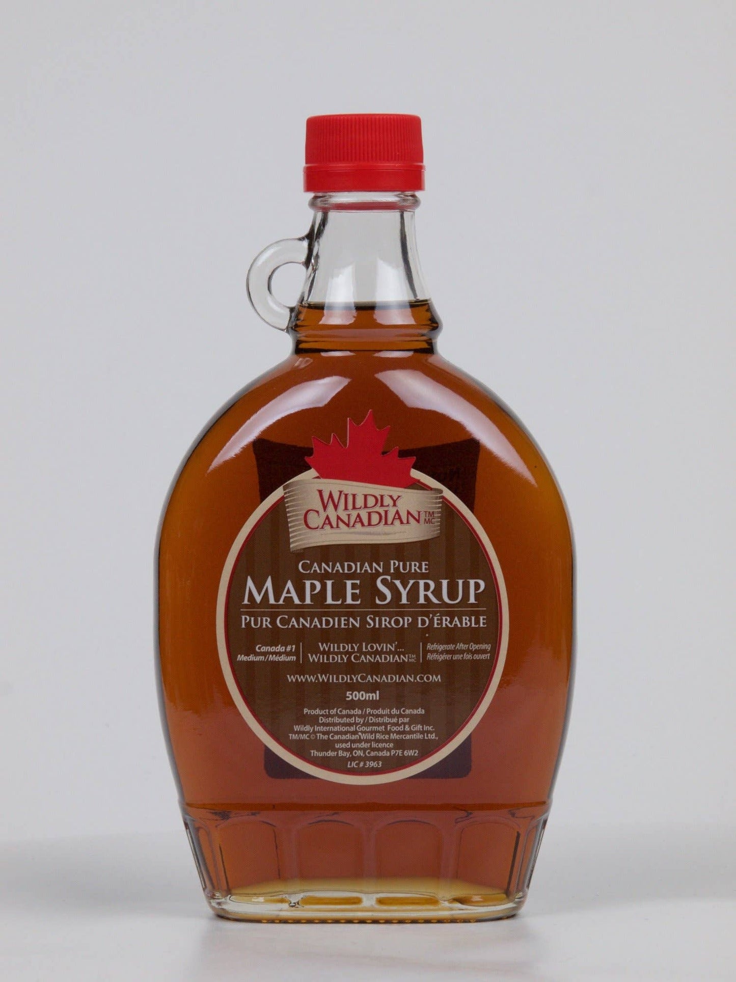 100% Canadian Pure Maple Syrup (500ml)