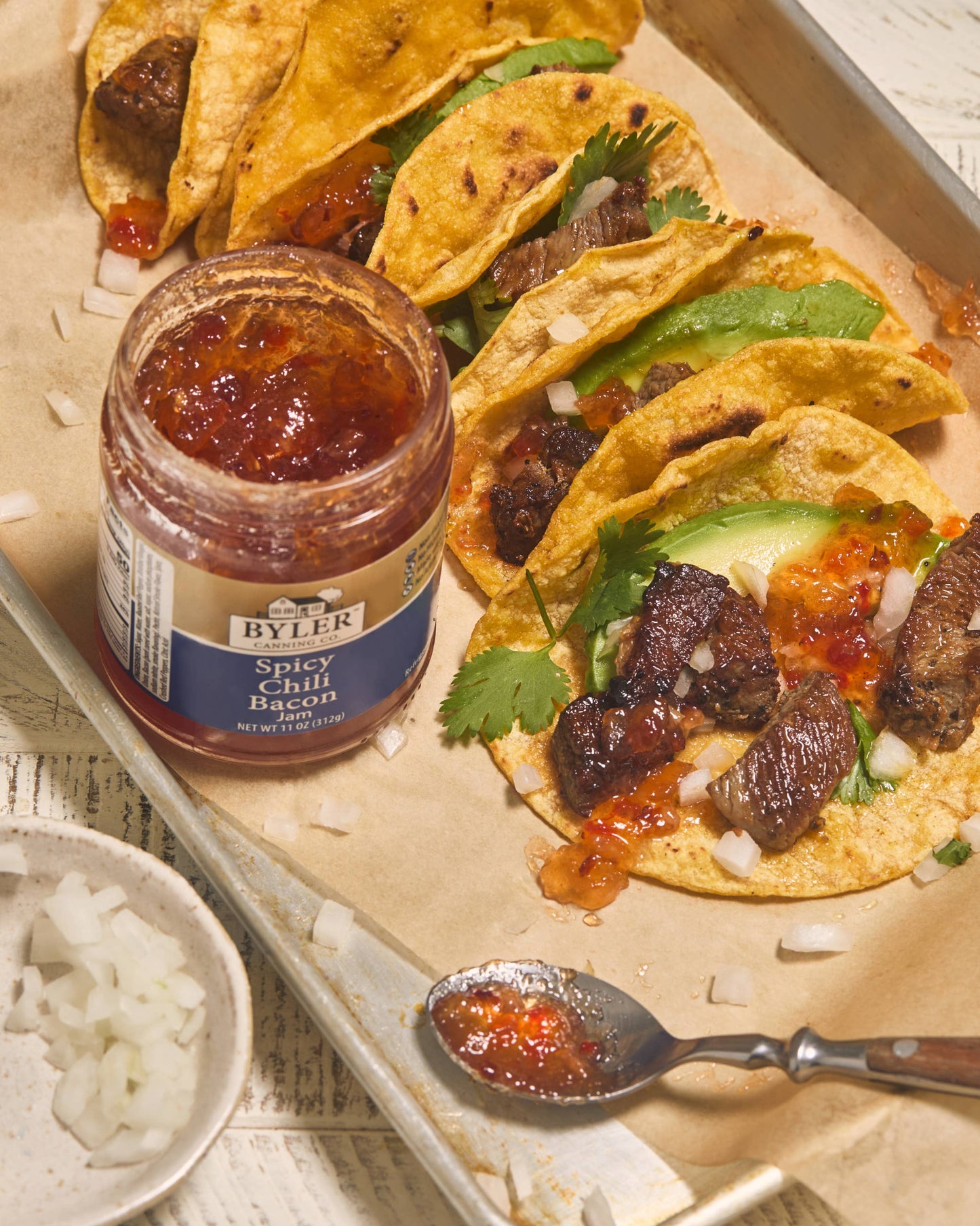 Byler's Spicy Chili Bacon Jam, 11oz