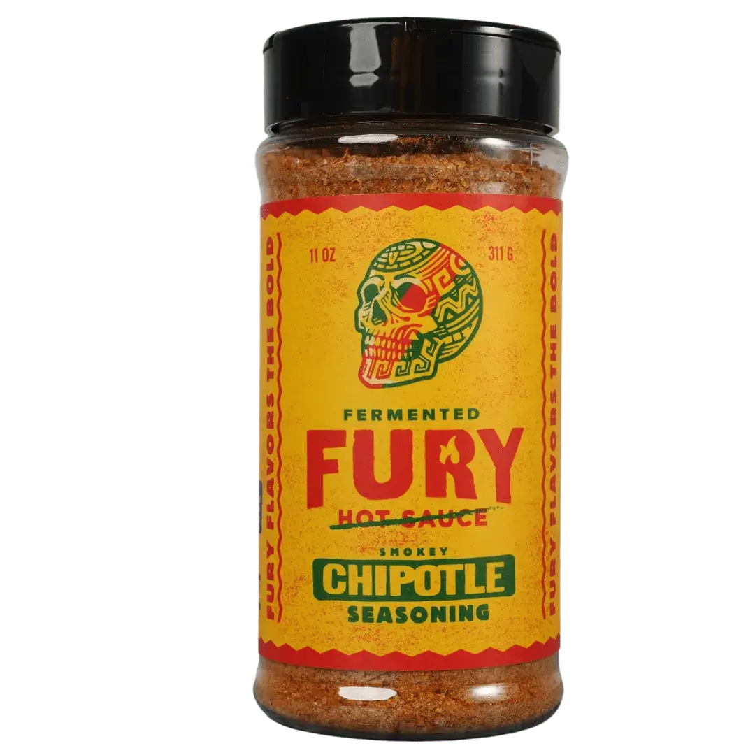FURY SMOKEY CHIPOTLE - BBQ RUB - SEASONING Fury Hot Sauce
