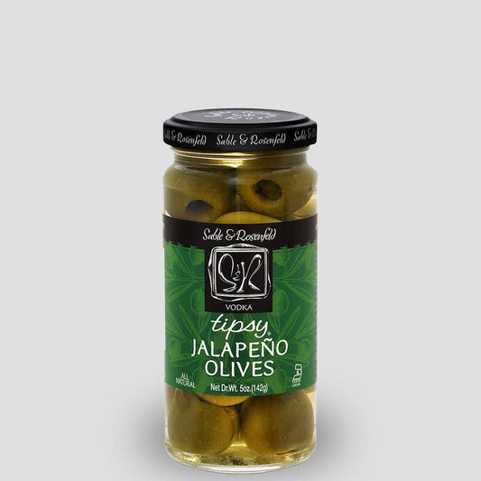 Vodka Jalapeño Tipsy Olives