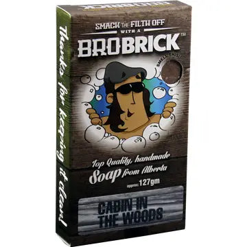 Bro Brick cabin in the woods