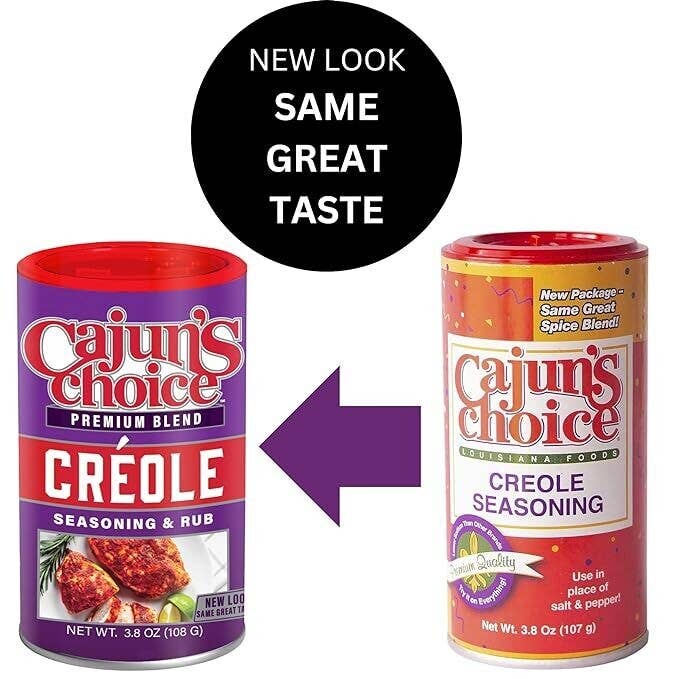 Creole Seasoning & Rub  3.8 oz