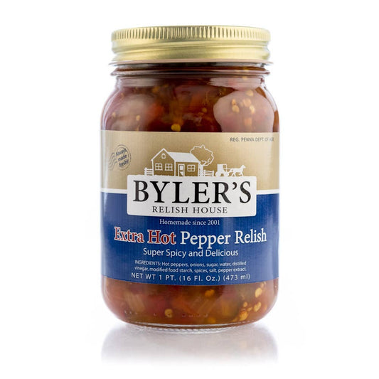 Byler's Extra Hot Pepper Relish, 16 Fl. Oz