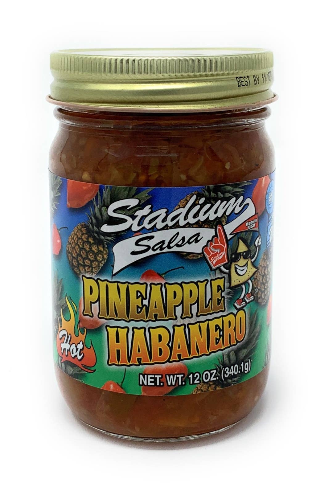 12 oz Pineapple Habanero Salsa