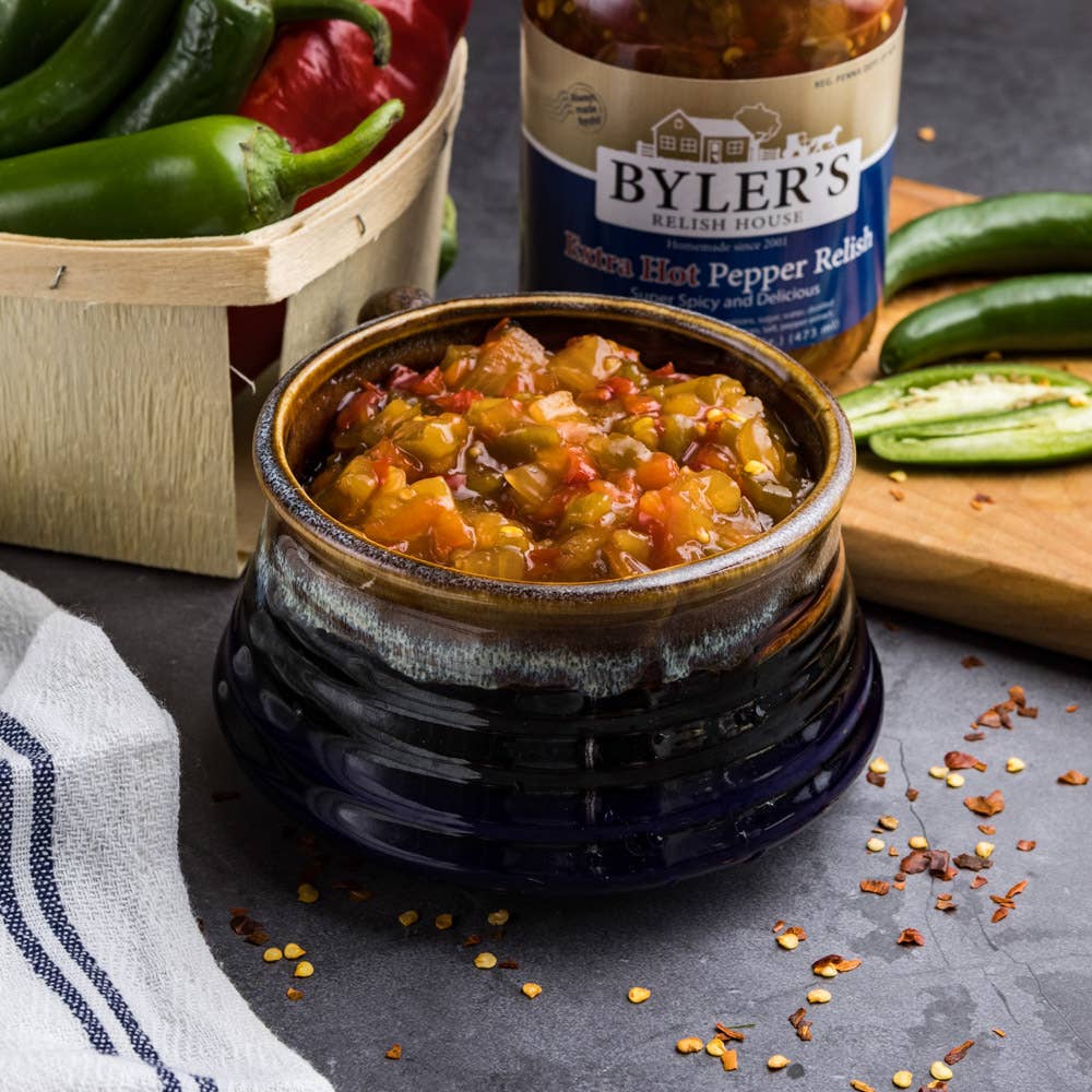 Byler's Extra Hot Pepper Relish, 16 Fl. Oz