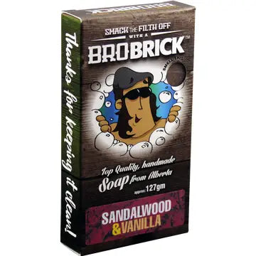 Bro Brick Sandalwood Vanilla soap