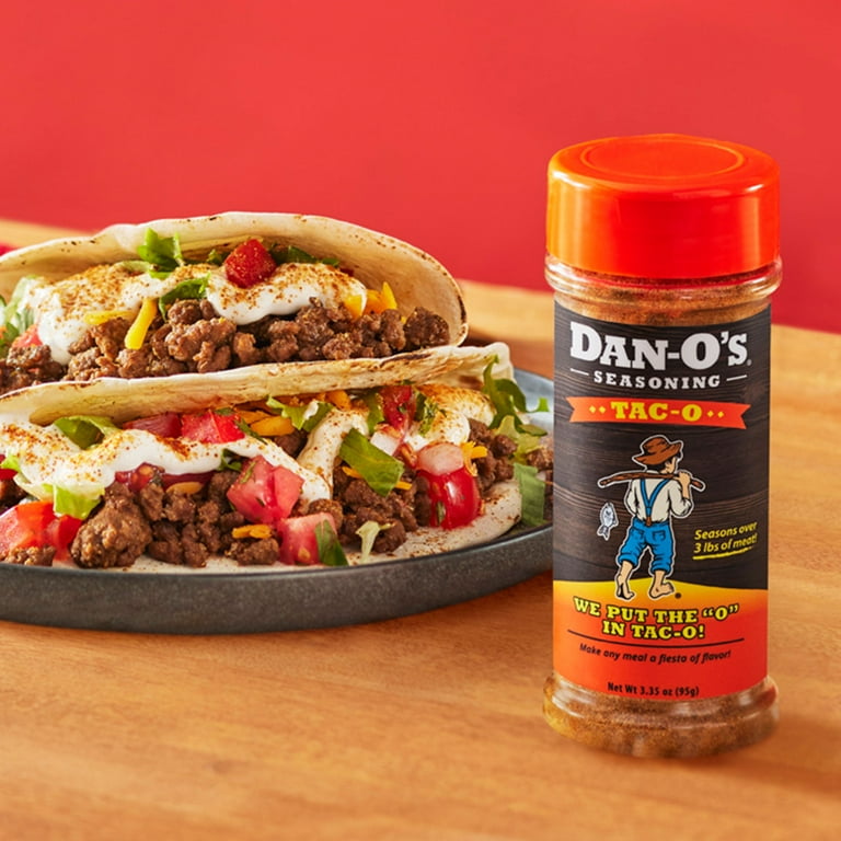 Dan-O's Tac-O Seasoning, 3.35oz SlobsRus BBQ