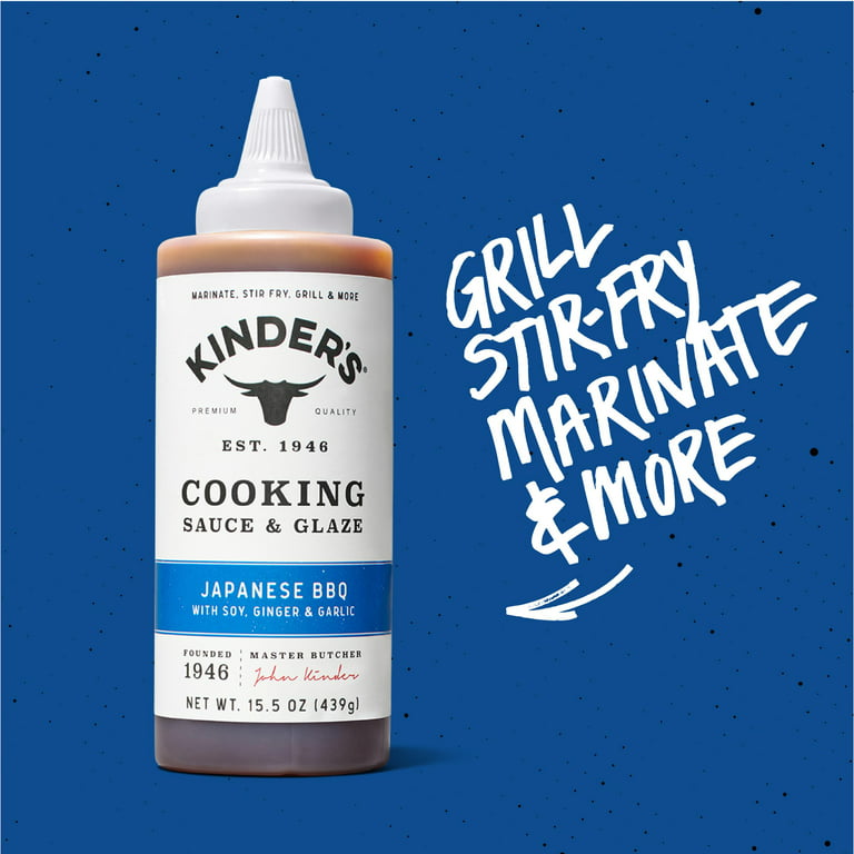 Kinder's Japanese BBQ Cooking Sauce, 15.5oz