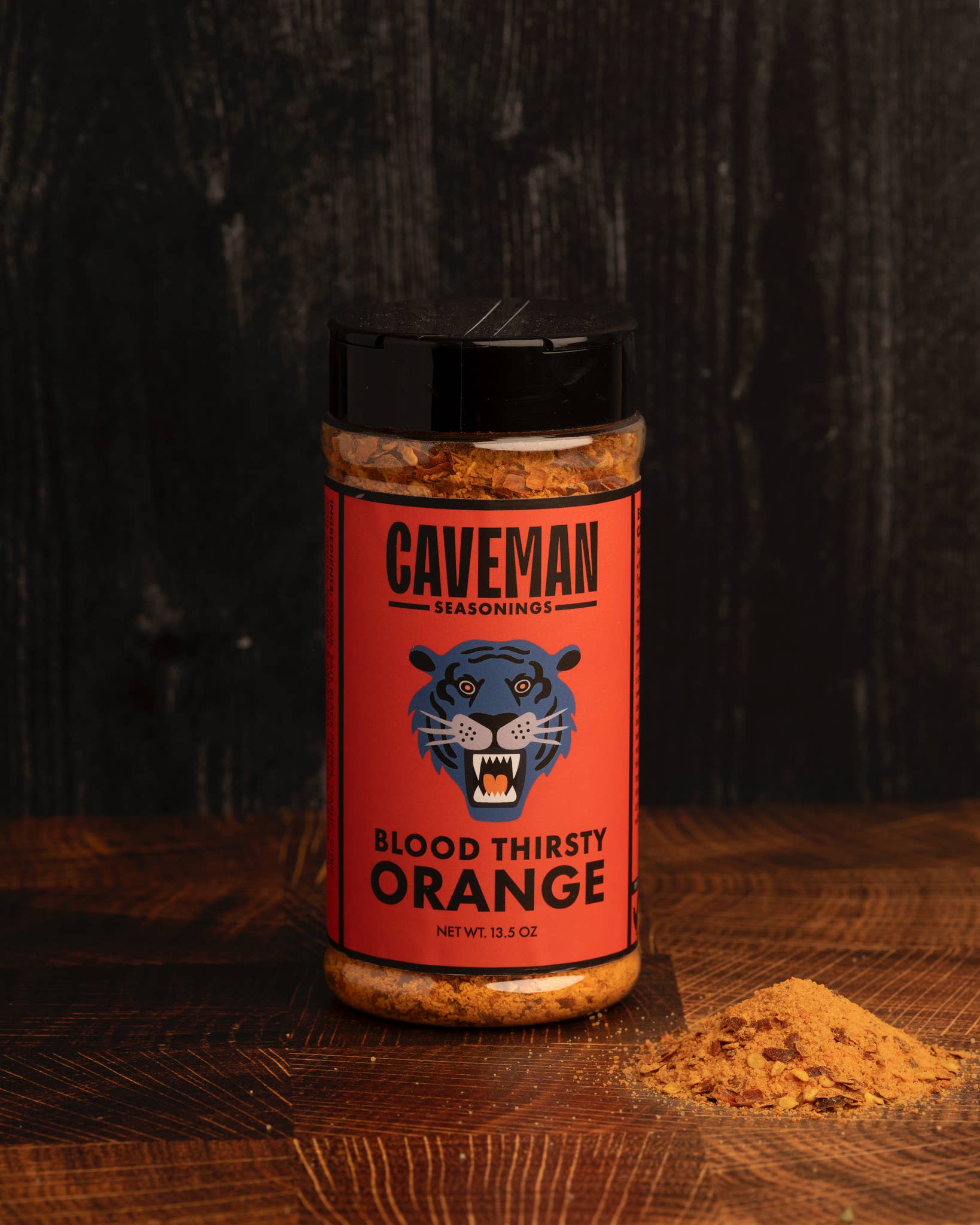 Blood Thirsty Orange Seasoning Rub Caveman Seasonings