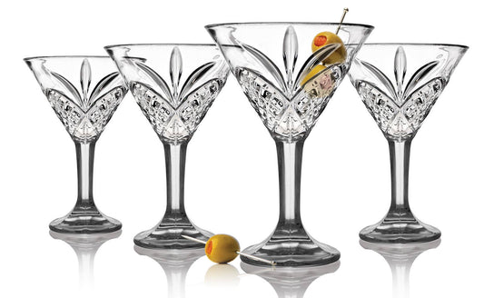 Set of Four Dublin Martini Glasses