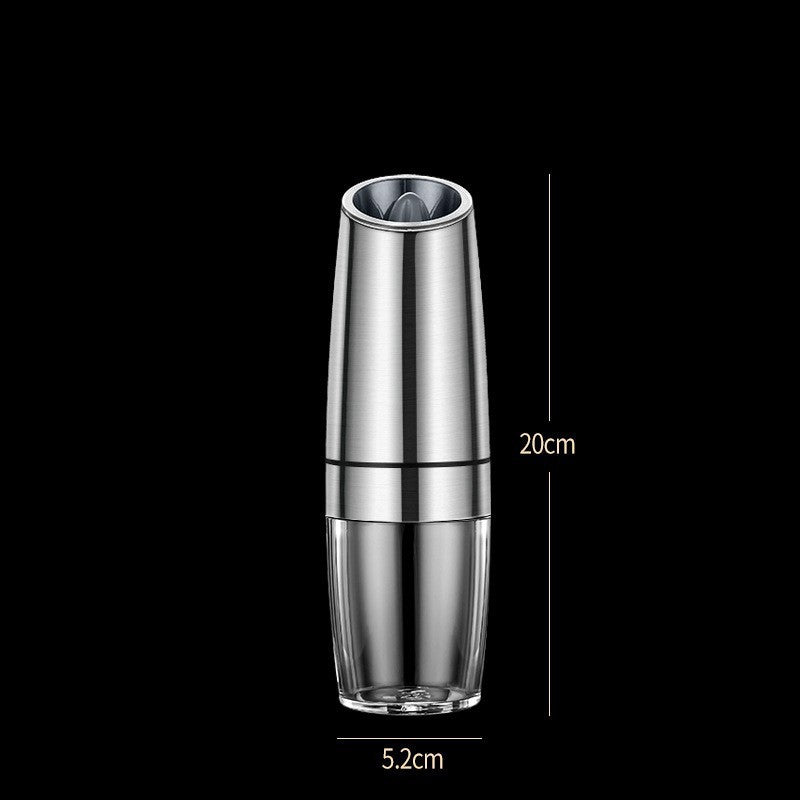 Electric Pepper Grinder – USB Rechargeable Ceramic Spice Mill with 6-Level Coarseness