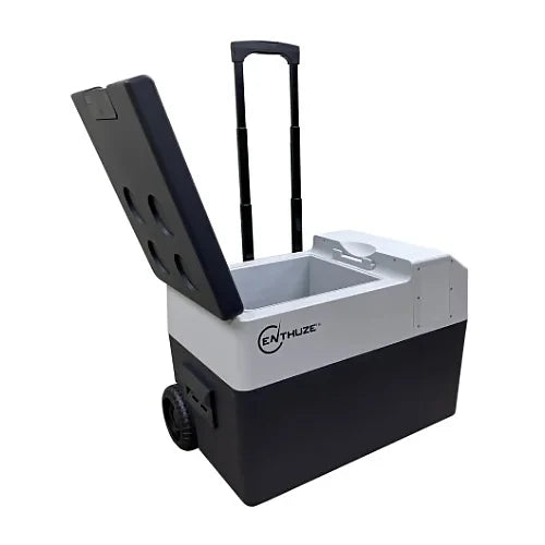 Enthuze Portable Refrigerator – 30L & 50L Electric Camping Cooler