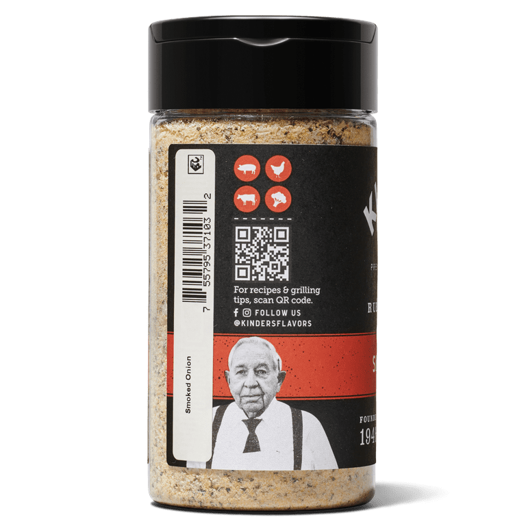 Kinder's Smoked Onion Seasoning, 7 oz SlobsRus BBQ