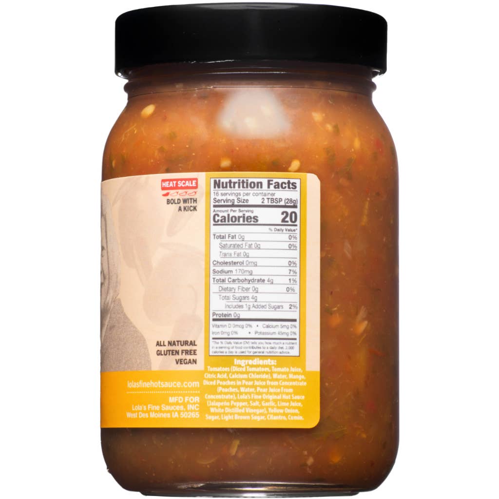 Sweet & Spicy Mango Salsa 16 oz - Mild